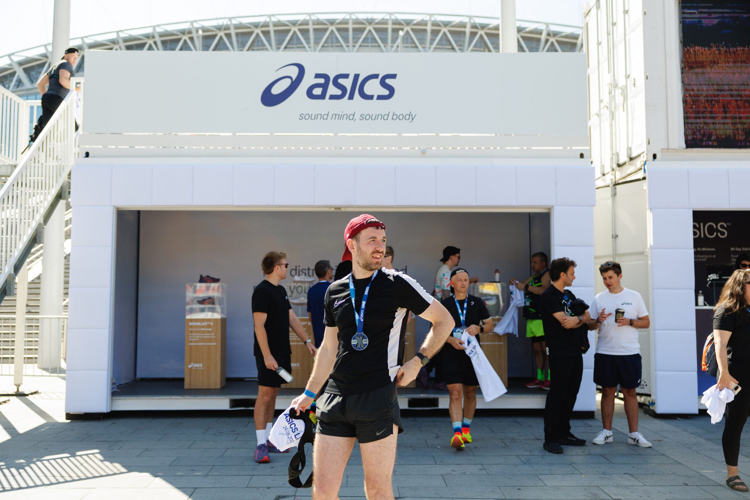ASICS Celebration Zone on Olympic Way